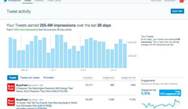 Twitter's free analytics reveal that very few people are reading your tweets Twitter's free analytics reveal that very few people are reading your tweets